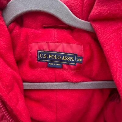 LOT 82: New w/Tags Polo 3/6 Months Snow Suit, Michael Kors 10/12 Girls Coat, Izod (NIP) Walking Girls Shoes Sz 1
