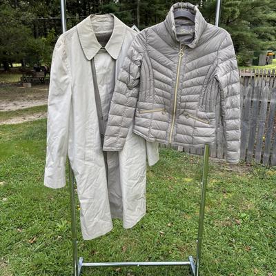 LOT 83: Michael Kors Jackets and Clipper Mist All Weather Coat