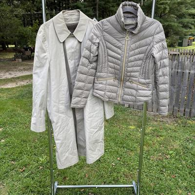 LOT 83: Michael Kors Jackets and Clipper Mist All Weather Coat