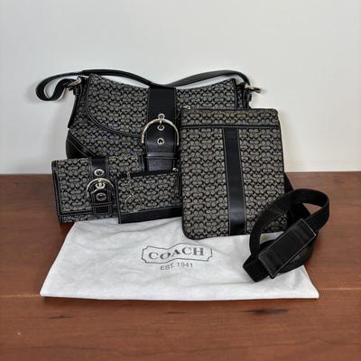 LOT 90: Coach Soho Shoulder Bag, Mini Crossbody, Wallet