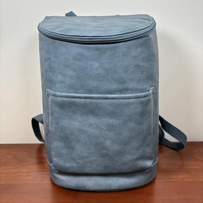 LOT 92: Thirty-One Cooler Backpack, Half-Moon Pebble Crossbody Purse & Jewell Rubie Terazzo Pebble Crossbody