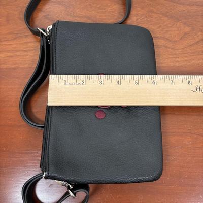 LOT 94: Thirty-One Casual Plaid Carry-All, Convertible Belt Bag, J Monogrammed Crossbody & Card Holder
