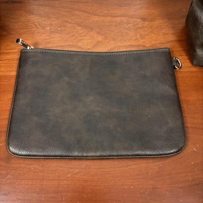 LOT 98: Thirty-One Arrow Monogrammed Tote Bag, Backpack & Clutch