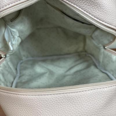 LOT 99: Thirty-One Fuchsia Backpack, Monogrammed Pink Backpack & Clutches