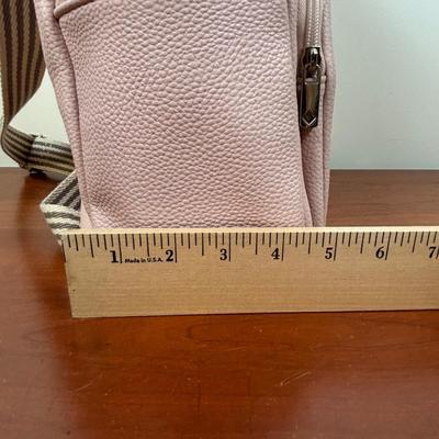LOT 99: Thirty-One Fuchsia Backpack, Monogrammed Pink Backpack & Clutches