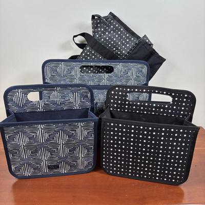 LOT 100: Thirty-One Double Duty Caddies & Tote Bag