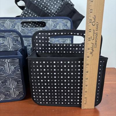 LOT 100: Thirty-One Double Duty Caddies & Tote Bag
