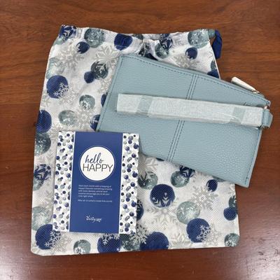 LOT 106: Thirty-One Christmas Storage Totes, Wristlet & Canvas Gift Bag