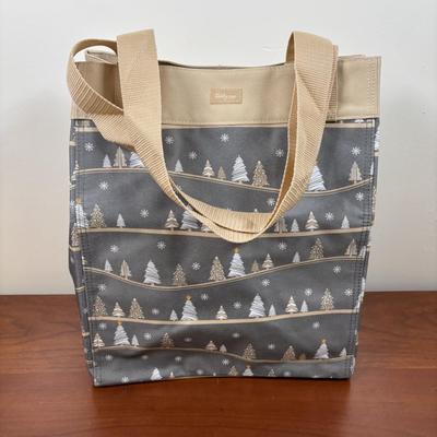 LOT 106: Thirty-One Christmas Storage Totes, Wristlet & Canvas Gift Bag