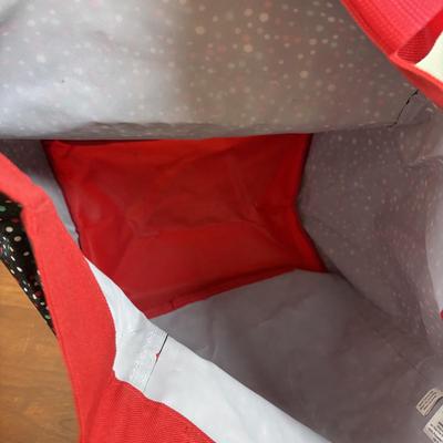 LOT 107: Set of (3) Thirty-One Storage Tote Bags