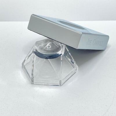 LOT 109: Movado Orb Desk Clock in Original Box and Prism Style Watch