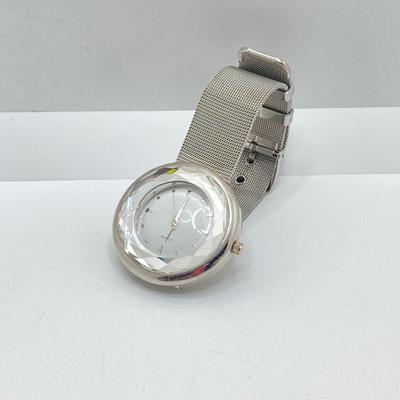 LOT 109: Movado Orb Desk Clock in Original Box and Prism Style Watch