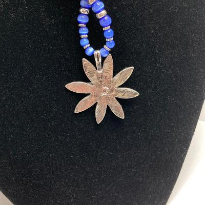 LOT 111: Collection of Beaded Pendant Necklaces - Robert Rose and More