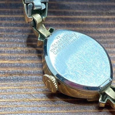 LOT 112: Watch Collection - Fossil and Caravelle 10KT Gold Plate Included
