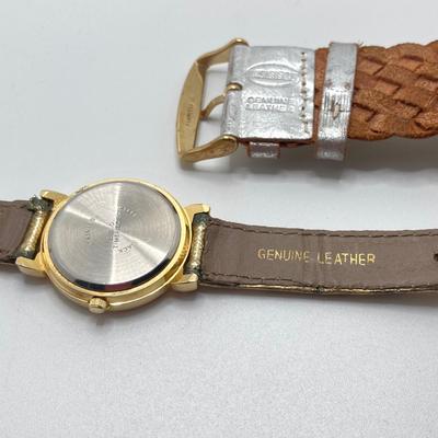 LOT 112: Watch Collection - Fossil and Caravelle 10KT Gold Plate Included