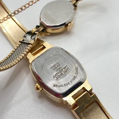 LOT 112: Watch Collection - Fossil and Caravelle 10KT Gold Plate Included