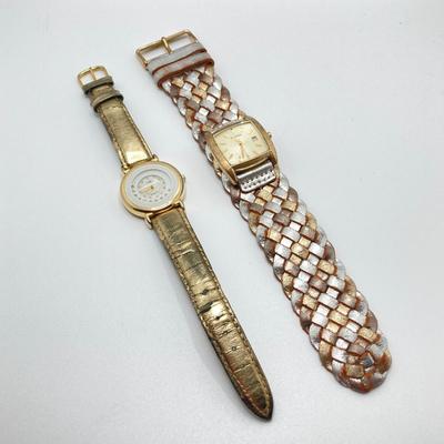 LOT 112: Watch Collection - Fossil and Caravelle 10KT Gold Plate Included
