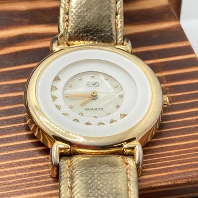 LOT 112: Watch Collection - Fossil and Caravelle 10KT Gold Plate Included