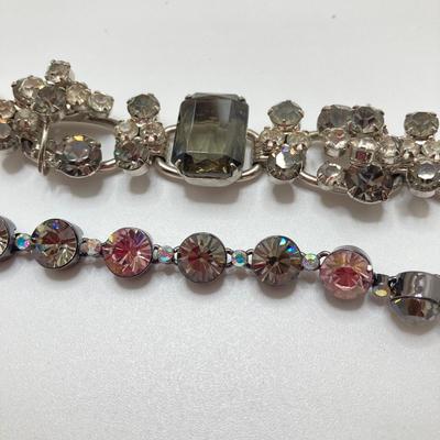 LOT 113: Vintage Rhinstone and More Jewelry