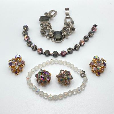 LOT 113: Vintage Rhinstone and More Jewelry