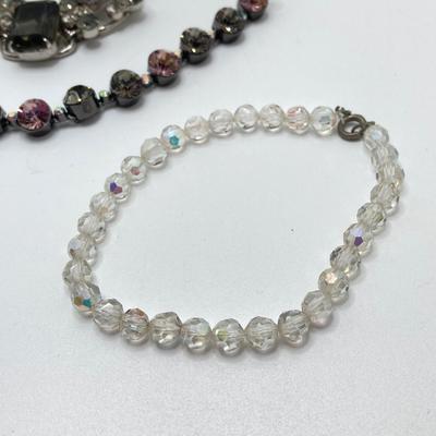 LOT 113: Vintage Rhinstone and More Jewelry