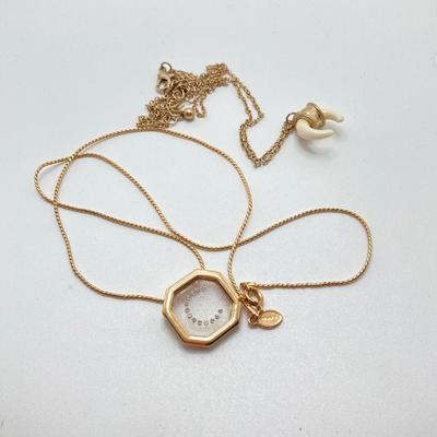 LOT 115: Vintage Gold Tone Jewelry - Trifari, Avon and More