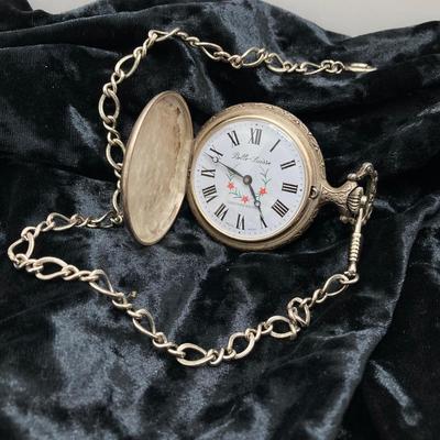 LOT 119: Vintage Swiss Belle - Luisse Pocket Watch