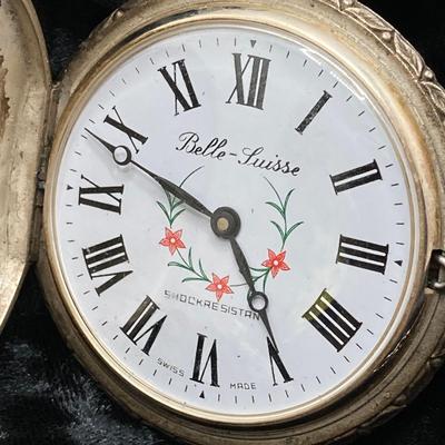 LOT 119: Vintage Swiss Belle - Luisse Pocket Watch
