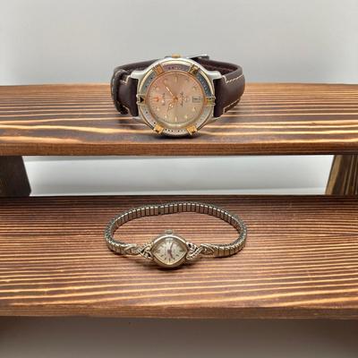 LOT 125: Pair of Bulova Watches
