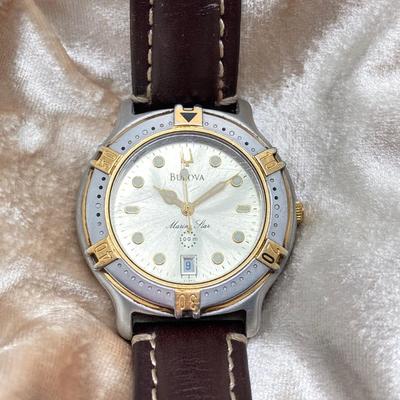 LOT 125: Pair of Bulova Watches