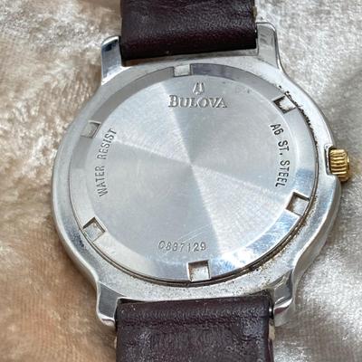 LOT 125: Pair of Bulova Watches