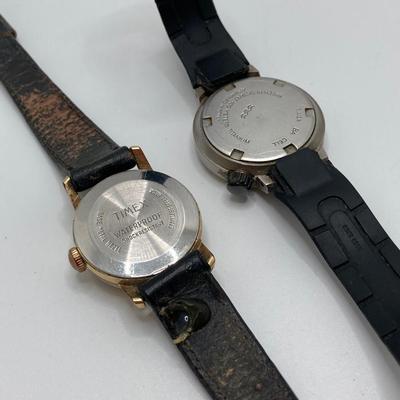 LOT 126: Collection of Vintage Timex Watches - Titanium 100 Meter and More