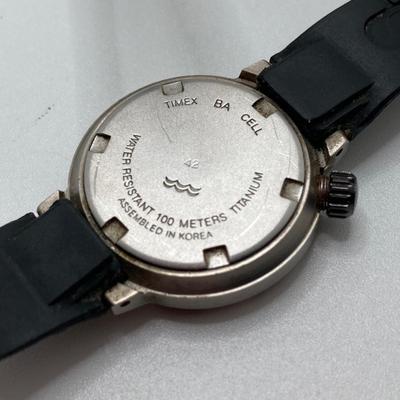 LOT 126: Collection of Vintage Timex Watches - Titanium 100 Meter and More