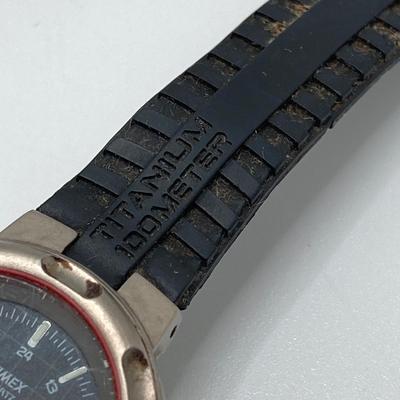 LOT 126: Collection of Vintage Timex Watches - Titanium 100 Meter and More
