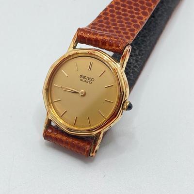 LOT 127: Seiko and Bill Blass Quartz Watches with Vintage Fashion Jewelry