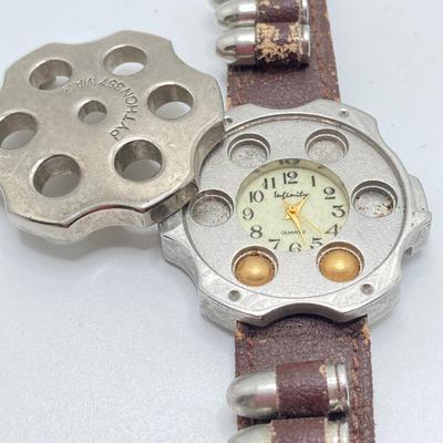 LOT 129: Vintage Watches - Shark, Python 357 Mag, Benrus, Rawlings and More