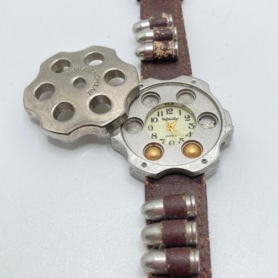 LOT 129: Vintage Watches - Shark, Python 357 Mag, Benrus, Rawlings and More