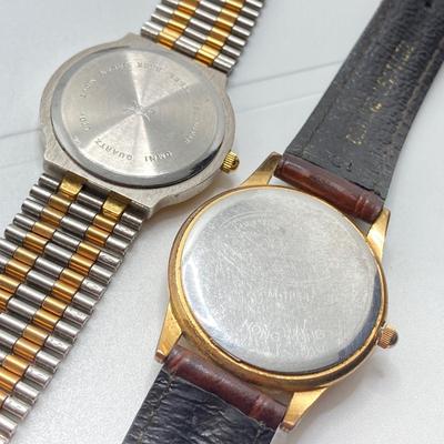 LOT 132: Vintage Watch Collection - Fossil Sun Moon Calendar, Tommy, Wilson, Dickies and Sergio Valente