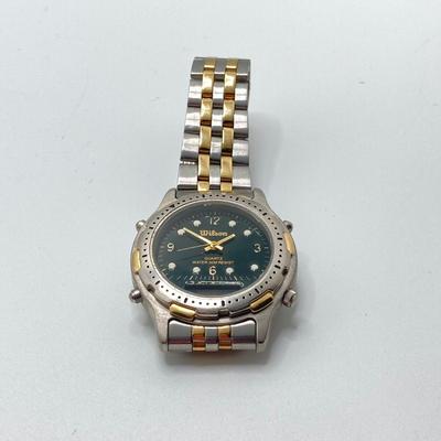 LOT 132: Vintage Watch Collection - Fossil Sun Moon Calendar, Tommy, Wilson, Dickies and Sergio Valente