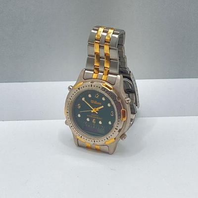 LOT 132: Vintage Watch Collection - Fossil Sun Moon Calendar, Tommy, Wilson, Dickies and Sergio Valente