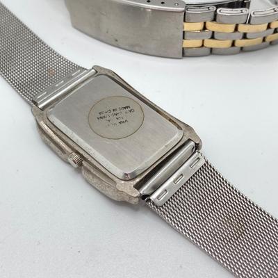 LOT 132: Vintage Watch Collection - Fossil Sun Moon Calendar, Tommy, Wilson, Dickies and Sergio Valente