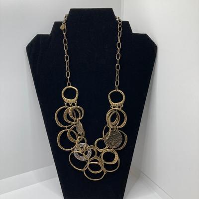 LOT 133: Vintage Silver Tone Statement Jewelry - Marlyn Schiff, White House Black Market (HBM), Chico's and More
