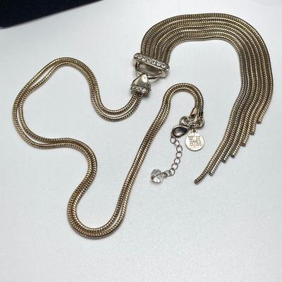 LOT 133: Vintage Silver Tone Statement Jewelry - Marlyn Schiff, White House Black Market (HBM), Chico's and More