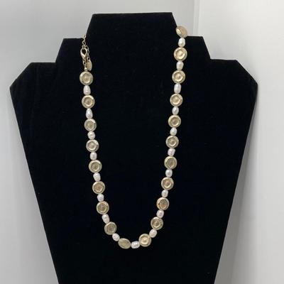 LOT 133: Vintage Silver Tone Statement Jewelry - Marlyn Schiff, White House Black Market (HBM), Chico's and More