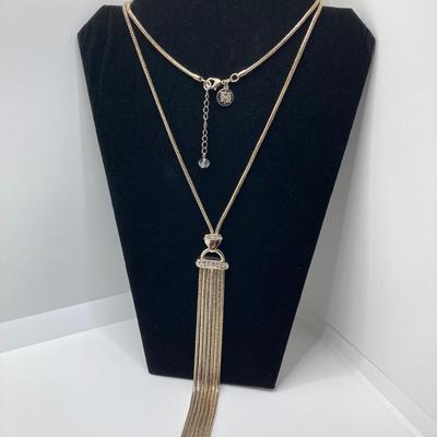 LOT 133: Vintage Silver Tone Statement Jewelry - Marlyn Schiff, White House Black Market (HBM), Chico's and More