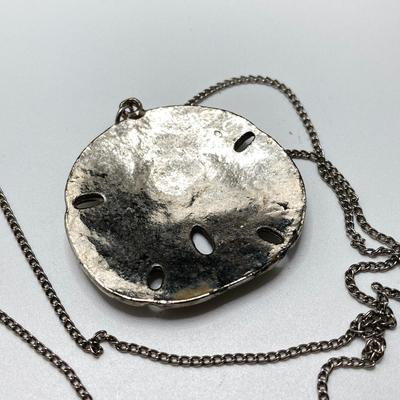 LOT 134: Silver Tone Pendant Necklaces / Chains