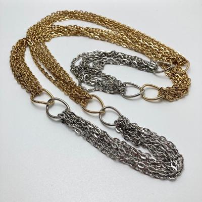 LOT 135: Gold / Silver Tone Fashion Jewelry - J Crew, Germany and More