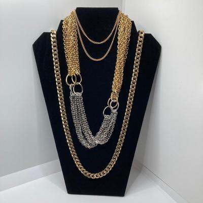 LOT 135: Gold / Silver Tone Fashion Jewelry - J Crew, Germany and More