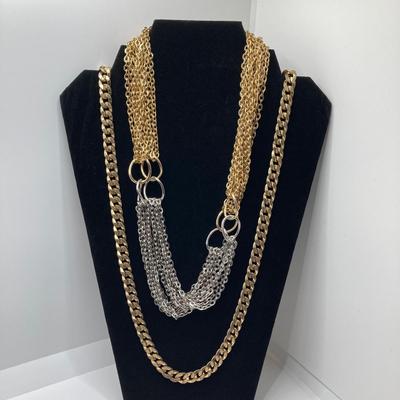 LOT 135: Gold / Silver Tone Fashion Jewelry - J Crew, Germany and More