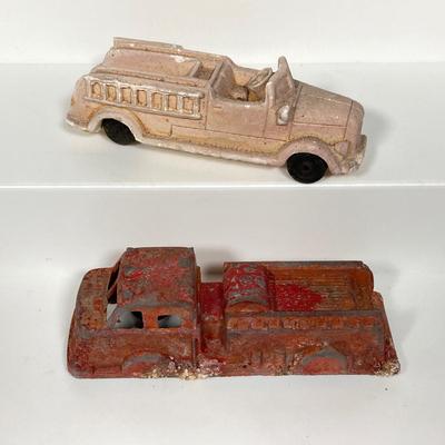 LOT 136: Vintage Toy Car / Truck Collection - Midge Toy, Tootsie Toy, Hot Wheels and More